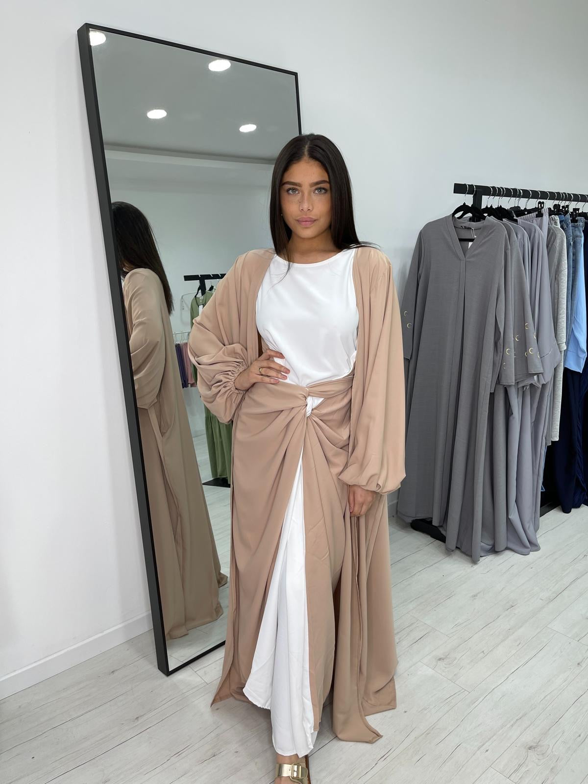 Robe beige